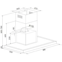 Respekta Backofen-Hauben Set EBDH-SET44090BS 90 Cm Black Steel 20 Respekta Backofen-Hauben Set EBDH-SET44090BS 90 Cm Black Steel -Küchenutensilien Angebote 825075 4384 CH44090BSA 04