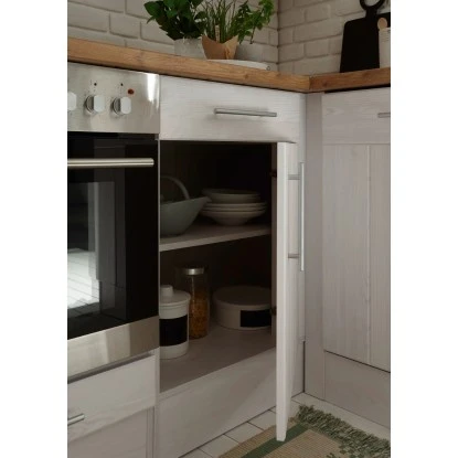 Respekta Premium Winkelküche 220 Cm Landhaus Lärche Weiß Nachbildung 4 Respekta Premium Winkelküche 220 Cm Landhaus Lärche Weiß Nachbildung – Bild 4