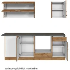 Held Möbel Küchenzeile Sorrento 210 Cm Wotaneiche-Wotaneiche O. E-Geräte Winkel 18 Held Möbel Küchenzeile Sorrento 210 Cm Wotaneiche-Wotaneiche O. E-Geräte Winkel -Küchenutensilien Angebote 853388 11016600 3