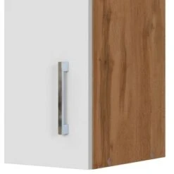 Held Möbel Hängeschrank Sorrento BxHxT 40 Cm X 57 Cm X 34 Cm Weiß-Wotaneiche -Küchenutensilien Angebote 853727 11016600 8