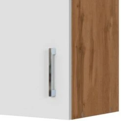 Held Möbel Hängeschrank Sorrento BxHxT 50 Cm X 57 Cm X 34 Cm Weiß-Wotaneiche -Küchenutensilien Angebote 853739 11016600 8