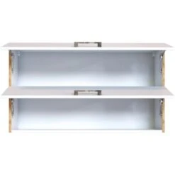 Held Möbel Klapphängeschrank Sorrento BxHxT 100 X 57 X 34 Cm Weiß-Wotaneiche -Küchenutensilien Angebote 853743 11016600 3