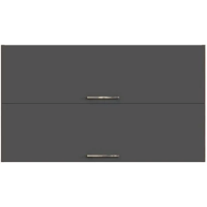 Held Möbel Klapphängeschrank Sorrento BxHxT 100x57x34 Cm Anthrazit-Wotaneiche 2 Held Möbel Klapphängeschrank Sorrento BxHxT 100x57x34 Cm Anthrazit-Wotaneiche – Bild 2