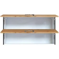 Held Möbel Klapphängeschrank Sorrento BxHxT 100x57x34 Cm Wotaneiche-Grafit -Küchenutensilien Angebote 853748 11016600 3