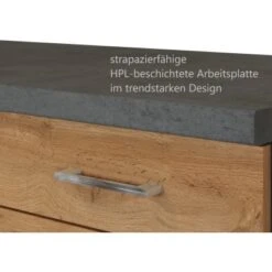 Held Möbel Unterschrank Sorrento 100x85x60 Cm 2 Tür. 2 Schubk. + Boden Wotan. -Küchenutensilien Angebote 853803 11016600 7