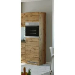 Held Möbel Ofen-Kühlschrankumbau Sorrento 60 X 200 X 60 Cm KS-Nische Wotaneiche -Küchenutensilien Angebote 853876 11016600 6