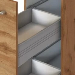 Held Möbel Apothekerschrank Sorrento 30x 200x 60 Cm 2 Ausz. 5 Fächer Wotaneiche -Küchenutensilien Angebote 853931 11016600 8