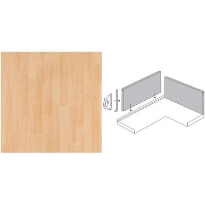 Küchenrückwand 296 Cm X 58,5 Cm Buche Parkett (BU37 POF) 2 Küchenrückwand 296 Cm X 58,5 Cm Buche Parkett (BU37 POF) – Bild 2