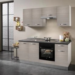 Marinelli Cucine Küchenzeile Bea 195 Cm Holzoptik - Weiß 10 Marinelli Cucine Küchenzeile Bea 195 Cm Holzoptik - Weiß -Küchenutensilien Angebote 8783516 2657 3