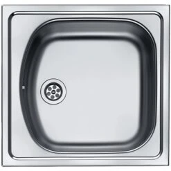 Küchenutensilien Angebote 8 Eurodomo Einbauspüle Norm 45,5 Cm X 43,5 Cm Edelstahl Glatt