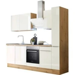 Respekta Küchenzeile Marleen 250 Cm Artisan-Eiche Weiß Hochglanz 15 Respekta Küchenzeile Marleen 250 Cm Artisan-Eiche Weiß Hochglanz -Küchenutensilien Angebote 979895 4384 3