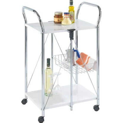 Wenko Beistell- Und Küchenwagen Sunny Weiß 1 Wenko Beistell- Und Küchenwagen Sunny Weiß