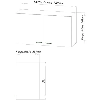 Respekta Miniküche 130 Cm Grau-Eiche Sägerau Nachbildung 5 Respekta Miniküche 130 Cm Grau-Eiche Sägerau Nachbildung – Bild 5