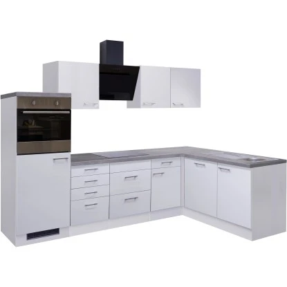 Flex-Well Winkelküche Joelina 280 Cm Weiß Seidenmatt 3 Flex-Well Winkelküche Joelina 280 Cm Weiß Seidenmatt – Bild 3