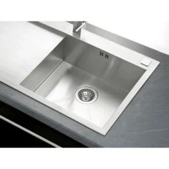 OBI Einbauspüle Quadra Basic 100 Edelstahl Eckig -Küchenutensilien Angebote puele Quadra Basic 100NR 3